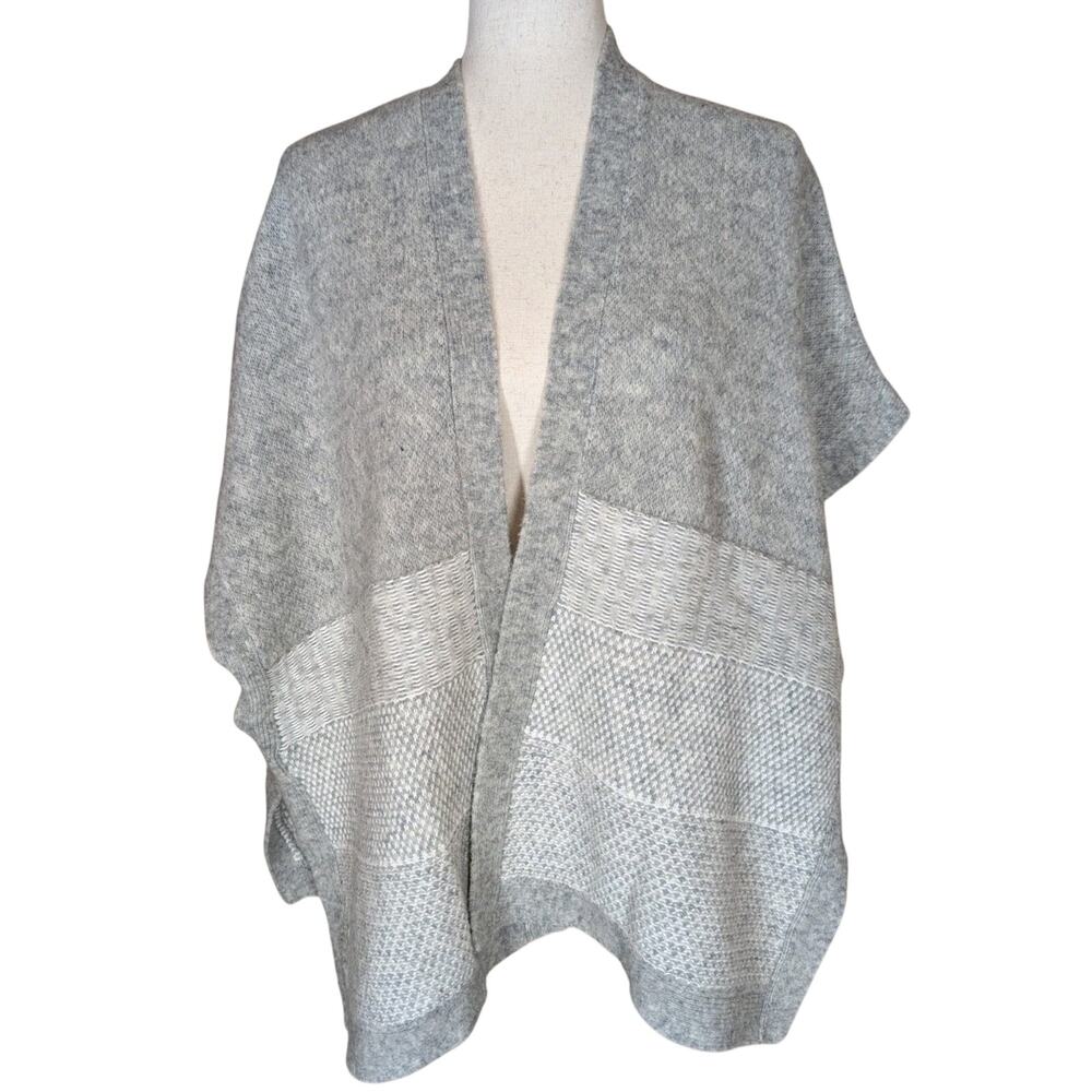 Banana Republic Merino Wool Blend Poncho Cardigan Size S/XS Sweater oversized